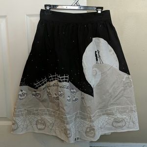 Nightmare before christmas circle skirt